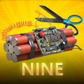 Nine cards game icon